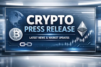 publish your crypto press release for token launch and blockchain marketing