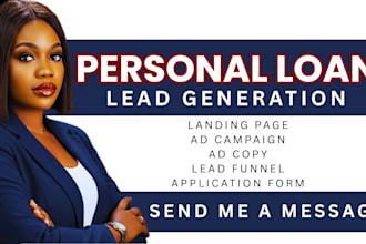 personal loan leads, mca leads, payday loan, business loan marketing