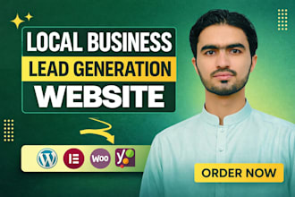 design a local business lead generation wordpress website