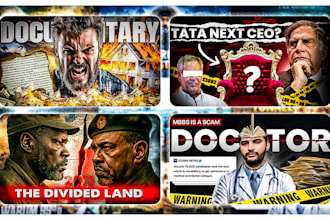 design youtube thumbnails for documentary thumbnails channels
