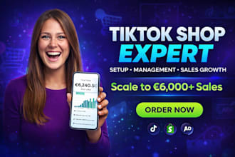 setup tiktok shop create tiktok shop manage tiktok shop tiktok shop dropshipping