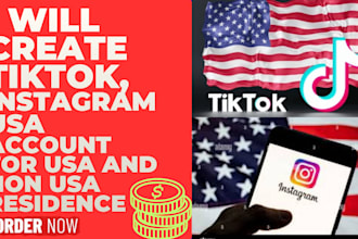 create usa tiktok account in just 1 hour
