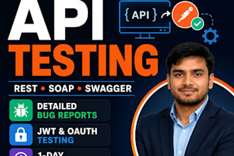 do postman API testing with detailed bug reports