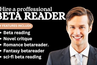 do romance beta reader, fantasy novel story review book development mystery book