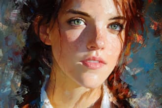 renaissance art oil painting portrait