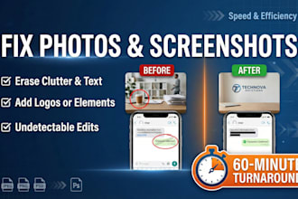 add or removal any object from images or screenshots in 1 hour