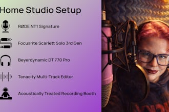 record professional voice acting for games