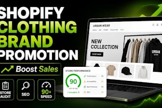 promote your clothing brand to boost fashion store sales, and traffic