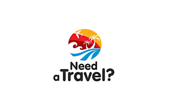 design unique travels digital startup logo