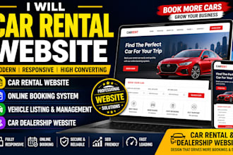 car rental website car rental rental website booking website car dealership