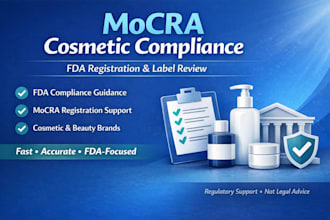 handle mocra cosmetic compliance and fda registration for your brand