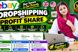 do ebay dropshipping on profit share