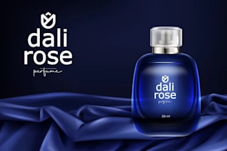 do premium perfume box packaging and label design