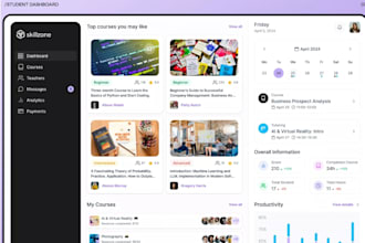 develop an ai powered elearning platform with smart courses