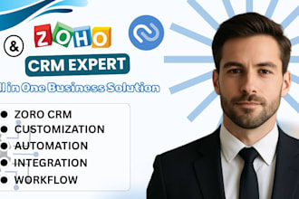 setup zoho crm automation zoho one gohighlevel expert zoho campaign zoho forms