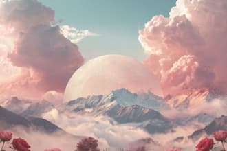 make a dreamy surreal or fantasy music cover