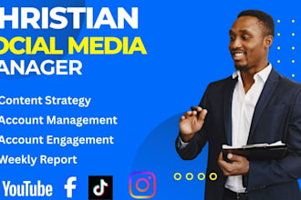 be your christian social media manager for church, ministry, and faith brands