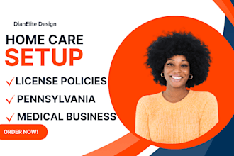 setup home care agency for indiana, rhode island, pennsylvania, ohio and policy