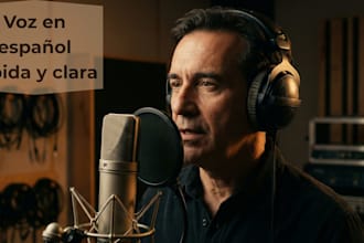 generate hyper realistic ai voice overs in spanish or english