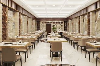 repurpose 3d classic restaurant interior,bistro cafe,furniture layout,bar render