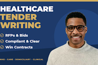 write your nhs, care and healthcare tender bid responses