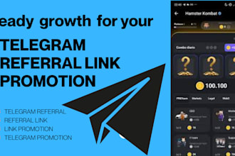 telegram referral link promotion, mini app game referral link telegram promotion