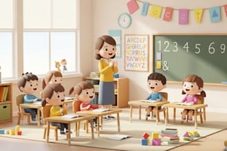 create fun and educational kids songs, nursery rhymes, and learning music