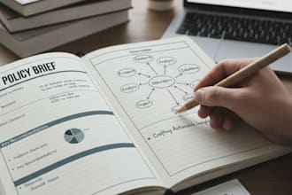 write policy brief for think tanks