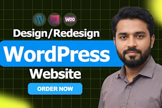 redesign copy clone website and design wordpress website