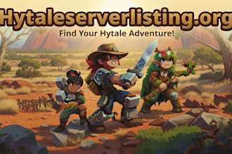 setup a hytale survival server for you