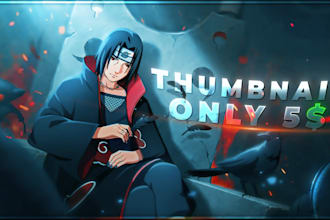 design professional custom anime amv thumbnails