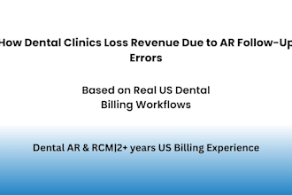 write dental ar rcm healthcare content to reduce revenue leakage