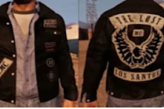 customized fivem peds clothing kuttes chains fivem custom peds