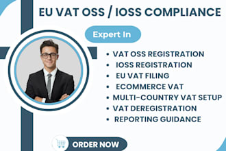 register vat oss, ioss, eu vat filing , ecommerce tax compliance