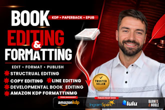 book editing and formatting, manuscript formatting and developmental book editor