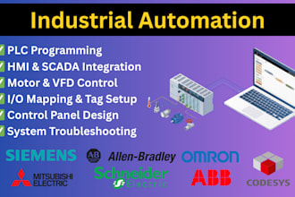 be your expert in plc, hmi, scada, vfd, and automation projects
