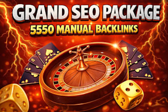make 5550 whitehat dofollow backlinks manually for website ranking