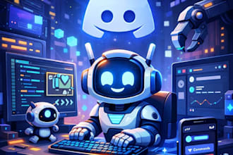 create custom discord bot, python