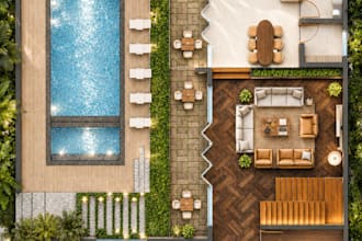 create clean and attractive 2d floor plans for property marketing