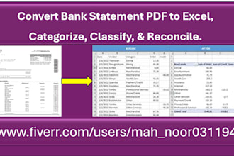 convert, categorize bank transactions, and will prepare UK vat returns