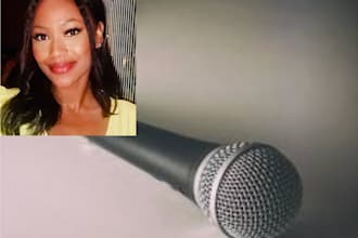 record your english language voiceover
