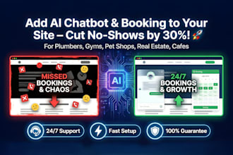 add ai chatbot and booking tool to your website