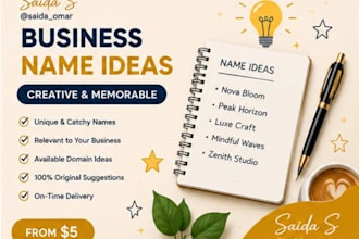 create memorable business names that stand out