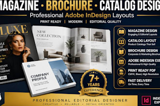 design magazine cover catalog brochure magazine layout indesign layout design