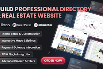 build directory website using mylisting, listeo or directorist