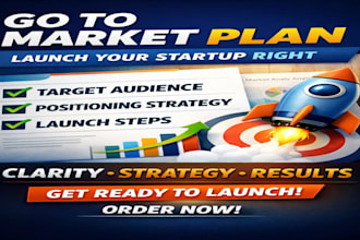 create a go to market plan for your startup