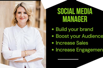 social media manager marketing content creator schedule post