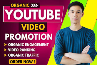 do organic youtube video promotion