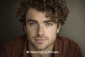 create ultra realistic ai headshots and professional portraits