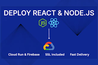 deploy web app on google cloud platform  or firebase